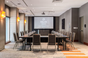 Meeting Room at the Delta Downtown Suites in Vancouver, British Columbia
